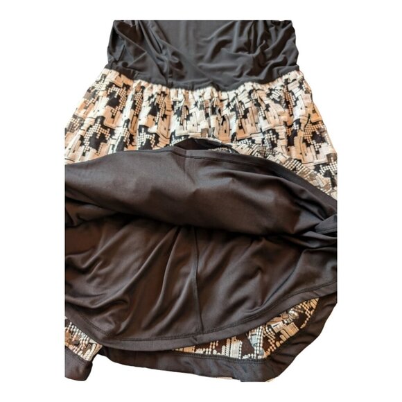 Tommy Hilfiger Fit & Flare Dress, Sz 14, Black/Ivory, Sleeveless, A-Line - Picture 7 of 12